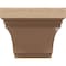 Ekena Millwork 9"W x 18"D x 9"H Wide Pescadero Rough Cedar Woodgrain TimberThane Corbel, Primed Tan CORUR09X18X09PECRCPR - alternate 4
